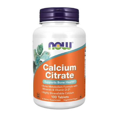 Now Calcium Citrate 100 tabl.