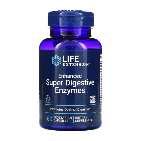 Life Extension Enhanced Super Digestive Enzymes 60 vege kaps.