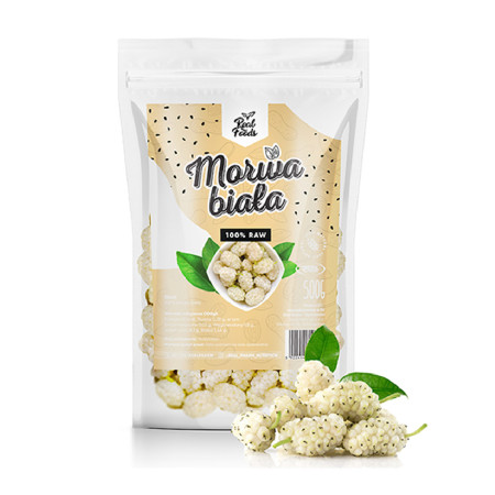 Real Foods Morwa Biała Suszona 500g