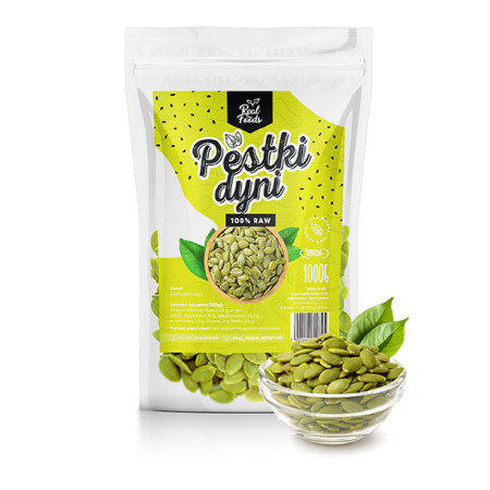 Real Foods Pestki Dyni 1000g