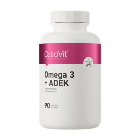 OstroVit Omega 3 + ADEK 90 kaps.