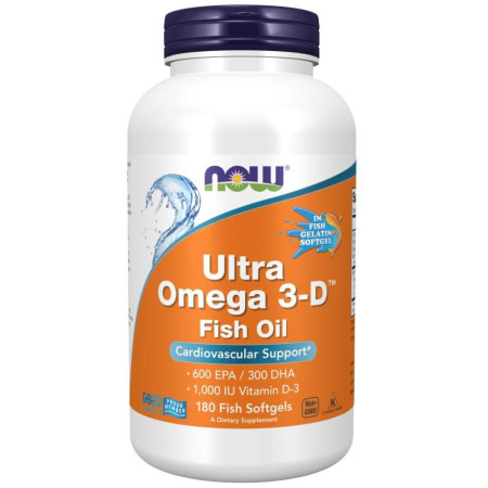 copy of Now Ultra Omega 3-D with Vitamin D-3 180 softgels