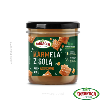 Targroch Karmela Z Solą - Krem O Smaku Słonego Karmelu 300 g