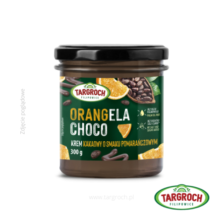 Targroch Orangela Choco - Krem Kakaowy O Smaku Pomarańczowym 300 g