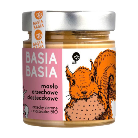 Basia Basia Masło orzechowe ciasteczkowe 210g