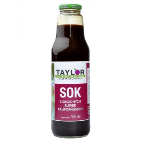 Taylor Sok Z Suszonych Śliwek 100% 750 Ml