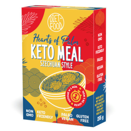 Diet Food Keto Posiłek z Serc Palmy - danie syczuańskie 255 g