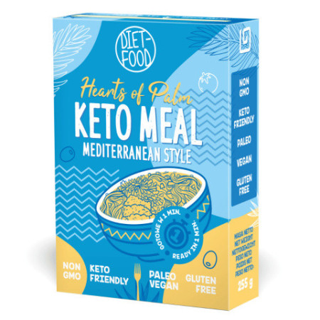 Diet Food Keto Posiłek z Serc Palmy - danie śródziemnomorskie 255 g