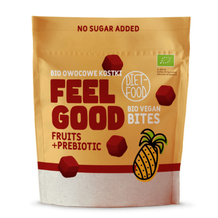 Diet Food Bio Vegan Bites FEEL GOOD z prebiotykiem 120 g