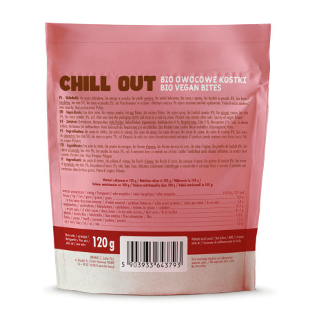 Diet Food Bio Vegan Bites CHILL OUT superfoods 120 g