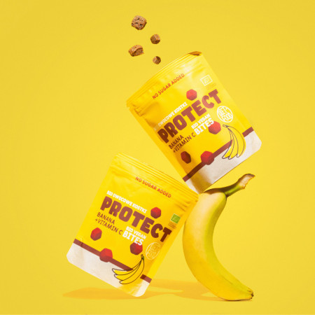 Diet Food Bio Vegan Bites PROTECT banan 120 g