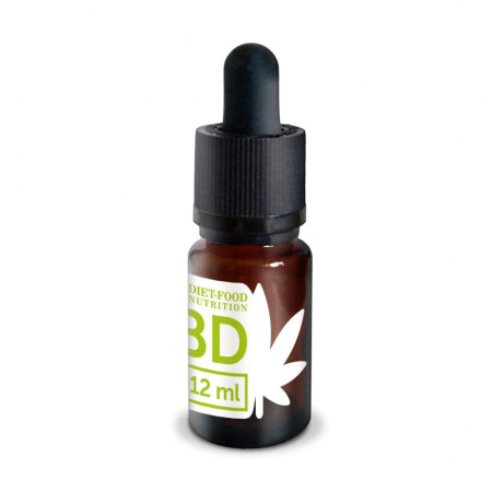 Diet Food Olejek CBD 10% - Ekstrakt z kwiatów konopi siewnych 12 ml