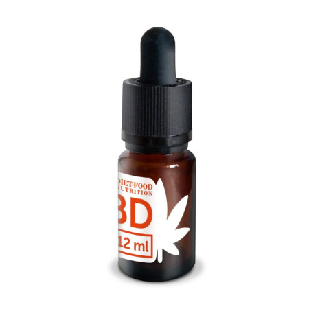 Diet Food Olejek CBD 20% - Ekstrakt z kwiatów konopi siewnych 12 ml