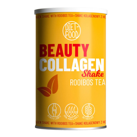 Diet Food Diet-Food BEAUTY KOLAGEN SHAKE ROOIBOS HERBATA 300 g