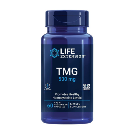 Life Extension TMG 500mg 60 vege kaps.