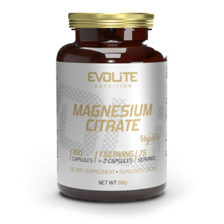 Evolite Magnesium Citrate 550mg 150 vege kaps.