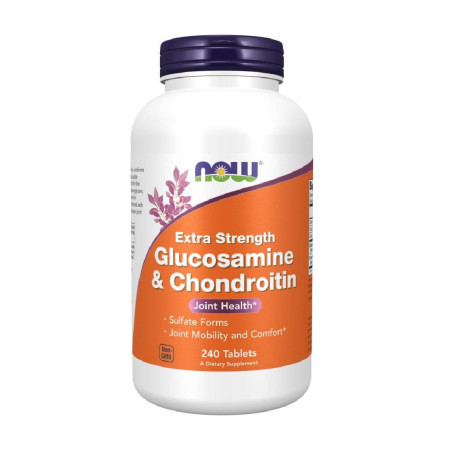 Now Glucosamine & Chondroitin Extra Strength 240 tabl.