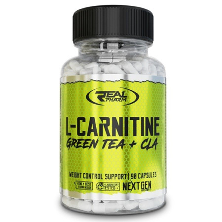 Real Pharm L-Carnitine Green Tea+CLA 90 kaps.