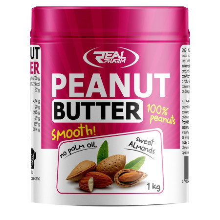 Real Pharm Peanut Butter Almond 1000 g