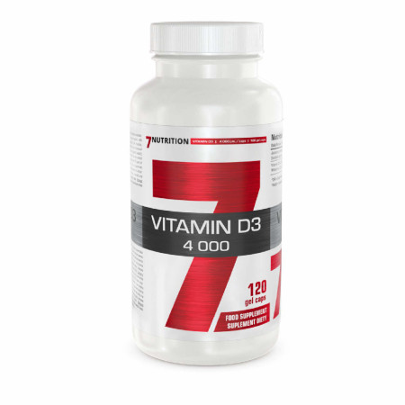 7Nutrition Vitamin D3 4000 120 softgels.