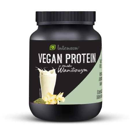 Intenson Vegan Protein o smaku waniliowym 600g