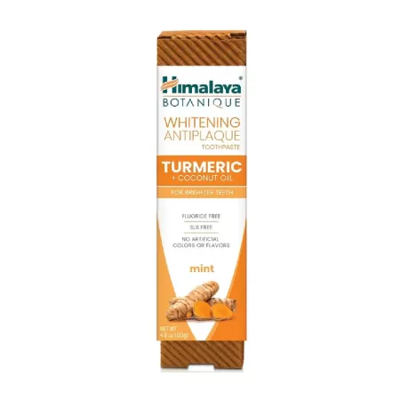 Himalaya Botanique Toothpaste Turmeric + Coconut Oil 113g