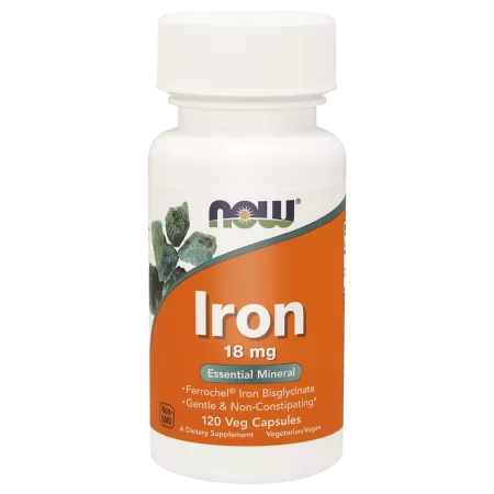 Now Iron 18mg 120 vege kaps. | OSA Sport