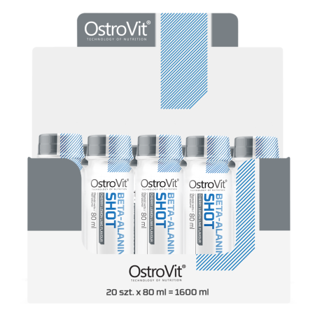 OstroVit Beta-Alanina SHOT 20 x 80 ml | OSA Sport