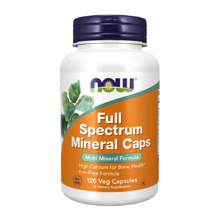 Now Full Spectrum Mineral Caps 120 vege kaps.