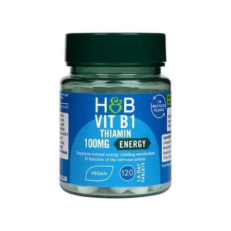 Holland & Barrett Vitamin B1 Thiamin 100mg 120 tabl.