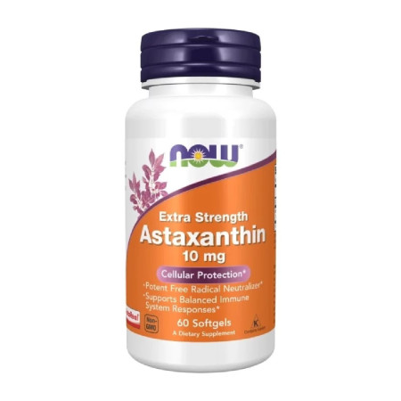 Now Extra Strength Astaxanthin10mg 60 softgels