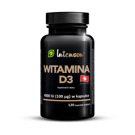 Intenson Witamina D3 4000 IU 120 kaps.