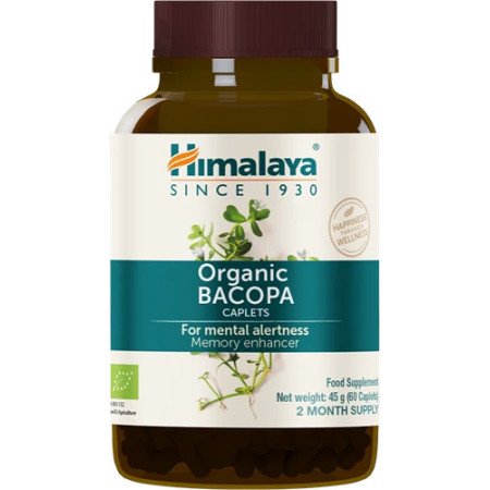 Himalaya Organic Bacopa 60 caps.