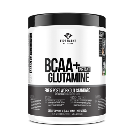 Fire snake BCAA + glutamine 500g cytryna