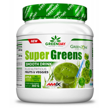 Amix greenday super greens smooth drink 360g