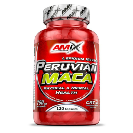 Amix peruvian maca 750mg 120 kaps.