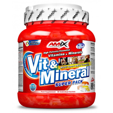 Amix super pack vit&minerals 30sasz x 6 kaps.