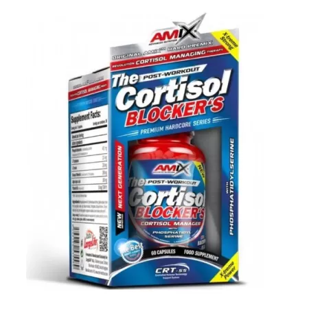 Amix the cortisol blocker's box 60 kaps.