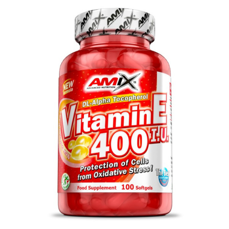 Amix vitamin e 400iu 100 kaps.