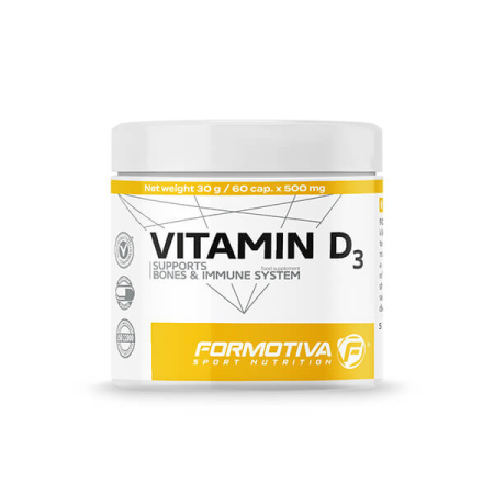 Formotiva vitamin D3 60 kaps.