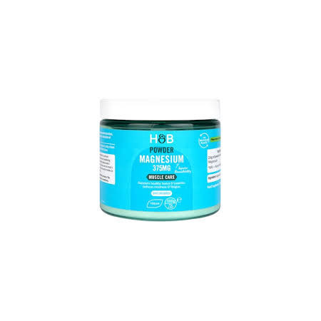 Holland & Barrett Powder Magnesium 375 mg - 200g.