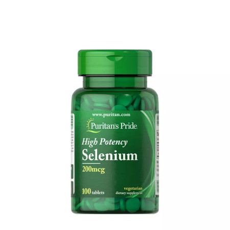 Puritan's Pride Selenium 200mcg 100 tabl.