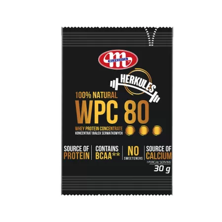 Mlekovita WPC 80 100% Natural Herkules 30g |OSA SPORT|