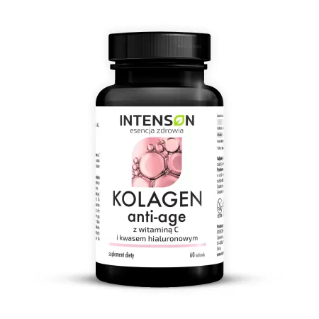 Intenson kolagen tabletki hialuron wit C ANTI-AGE 60 tab