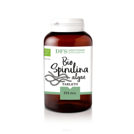 Diet Food Bio spirulina 375 tabl.