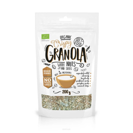 Diet Food Bio granola orzechowa 200g