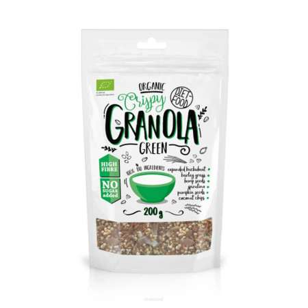 Diet Food Bio green granola  200g