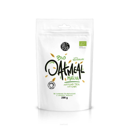 Diet Food Bio owsianka z matcha - instant 200g