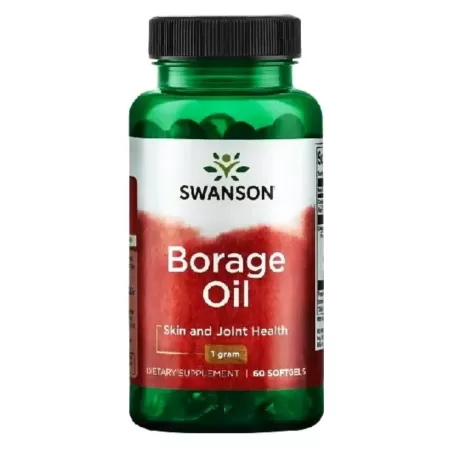 Swanson Borage Oil 60 softgels Swanson Borage Oil 60 softgels