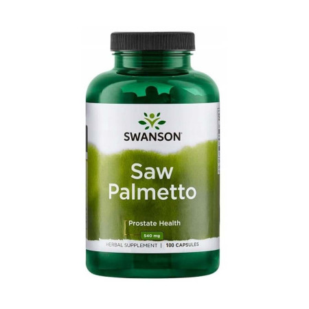 Swanson Saw Palmetto 540mg ( Palma Sabałowa ) 100 kaps.